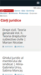 Mobile Screenshot of carti.juridice.ro